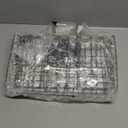 Folding Bike Front Basket Bicycle Wire Basket with Handles Easy Installation on Front Handlebar