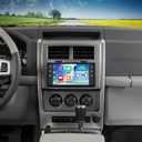 Android 14 Double Din Car Stereo Upgrade Radio for Jeep Liberty 2008-2011, 2G+32G 7" Touchscreen Wireless Carplay Android Auto GPS WiFi Bluetooth RDS DSP SWC Mirrorlink Mic Backup Camera