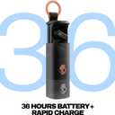 Skullcandy Dime Evo Wireless Earbuds, Bluetooth Headphones, Noise Isolating Fit, Up to 36 Hours Battery, Microphone for iPhone Android, Easy Carry with Clip-Anywhere Case - True Black