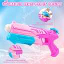 2 Pack Water Gun for Kids & Adults 300cc Long Range Squirt Gun Blaster, Powerful Water Gun for Pool Beach Outdoor Summer Water Squirter Summer Fight Toys for Boys Girls