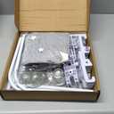 Homegroove 2 Pack Cat Window Perch, 24 x 12 Inch Foldable Cat Hammock for Window with Sturdy Metal Frame, Cordless Window Bed for Resting Seat for Indoor Cats (Grey-with Star Pattern, 24 x 12 Inch)