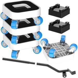New Upgrade Furniture Sliders, Furniture Dolly with 360° Rotatable Wheels, Furniture Movers for Moving Heavy Duty Sofa, Bed, Load Capacity Up to 900lb
