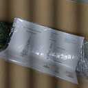 HOMCOM 5' Tall Pre-Lit Slim Noble Fir Artificial Christmas Tree with 110 Warm White LED Lights and 294 Tips, for Christmas Decoration, Green