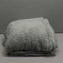 Horimote Home Sherpa Throw Blanket Sage Green 60 x 80 inch, Light Weight Warm Decorative Throw Blanket, Sage Green Pattern Reversible Boho Blanket for Sofa, Couch, Bedroom, Travel