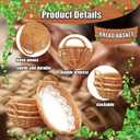 Wicker Basket, 4 Pcs Wicker Bread Baskets Bread Baskets For Serving Small Picnic Basket With Paper Liners For Home, Kitchen, Restaurant