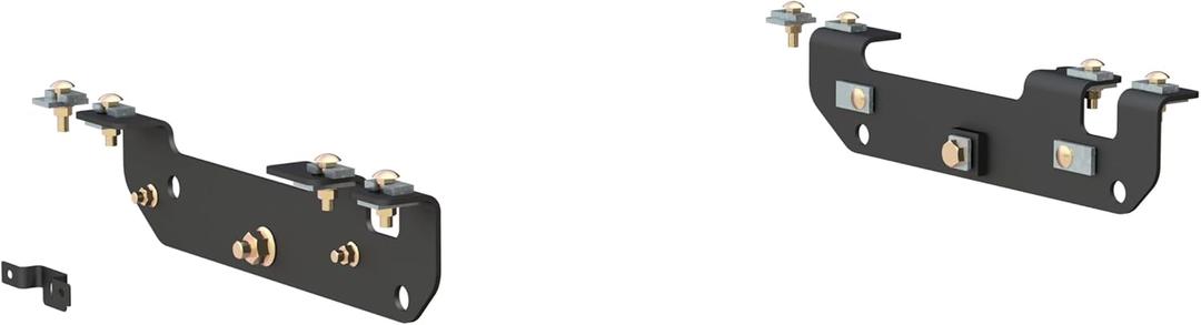 CURT 16424 5th Wheel Installation Brackets, Select Ford F-250, F-350, F-450 Super Duty,Black