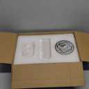 Natural Alabaster Brass Wall Sconce - Modern Luxury Spanish Stone Cylinder Sconces with Bulb - Brushed Gold Indoor Dimmable Lighting Fixture - Vanity Decor Light for Bedroom Bathroom Living Room Stair (1 Pack)