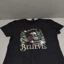Believe Christmas Trains Xmas Santa Family Pajamas Holiday T-Shirt, S