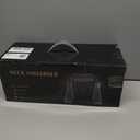 AERLANG Shiatsu Back and Neck Massager, Back Massager Deep Tissue Kneading Neck and Shoulder Massage with Heat, Electric Massage Pillow Fathers Day Gift Ideas from Daughter Son(NOT Cordless) (Black)