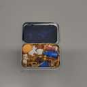 Mini Christmas Nativity Set in a Tin Box - Tiny Pocket Nativity Scene Figurines Gifts - Christmas Decorations