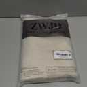 Decorative Linen Throw Pillow Covers 24x24 Set of 2 Solid handcrafted Striped Cushion Covers for Bed Soft Modern Farmhouse Neutral Pillowcase for Couch Bedroom Living Room Home Decor(Natural Beige)