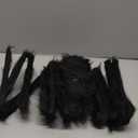 JOYIN 2 Pack 5 Ft Halloween Outdoor Decorations Hairy Black Spider, Scary Giant Spider, Fake Large Haunted House Props, Halloween Yard Lawn Decorations Party Indoor Decor