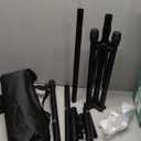 Pack of 2 Double-Sided Sign Holder,Advertising Display Tripod Poster Stand,Adjustable Pedestal Sign Stand Height Up to 79 in, Poster Stand for Wedding,Restaurant or Business (Poster not included)