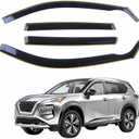 in-Channel Rain Guards for Nissan Rogue 2021-2024
