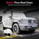 REALYOU Foam Cannon Pro, Foam Cannon for Pressure Washer with 1/4'' Quick Connector, Soap Cannon with Adjustable Nozzle, Fits Most Car Washing Accessories-Pink