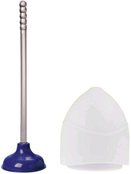 PlumbCraft 7506600 Toilet Plunger 22" L X 4" D Blue