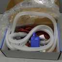 Fuel Transfer Pump Electric With Auto-Stop Sensor Leak Protection, 3.2GPM 72" Long Hose Lithium Battery Rechargeable Portable Automatic Gas Can Pump, for Gasoline/Diesel/Kerosene/Water, Blue