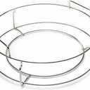 Replacement 1-Piece ConvEGGtorBasket Rack for Big Green Egg Large, BGE EGGpsnder Accessories - Easy Placement or Removal of Grill Heat Deflector or Cast Iron Plate Setter, Stainless Stack Rack Parts