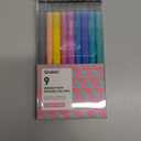 Grabie Erasable Gel Pens, 9 Colors Erasable Pens, Make Mistakes Disappear Colored Pens, Assorted Color Inks for Drawing Writing Planner,Gel Pens for Coloring