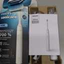 Philips Sonicare 4100 Series Electric Toothbrush - Sonic Toothbrush with Advanced Sonic Technology, Pressure Sensor, Two Intensity Settings, Smartimer & Quadpacer, White, Model HX3681/23