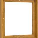 Floater Frame 20x20 for 3/4 (0.75) inch Deep Canvas Paintings/Canvas Prints/Wood Canvas Panels/Wall Art/Wall Decor/Home Decor/Artwork (Natural Oak, 20 x 20 inch, Square)