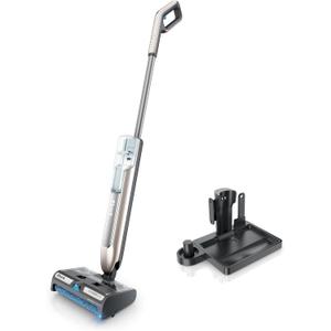 Shark WW201 HydroDuo with Dirt-Reveal Technology, Cordless, Hard Floor Cleaning System, Wet & Dry Debris Pickup, Mops & Scrubs All at Once, Hardwood, Tile, Laminate & Stone, Stone Metallic 