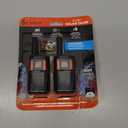 Cobra RX180 Walkie Talkies (2-Pack)  Lightweight, Easy-to-Use Compact Two Way Radios Long Range, 22 Preset Channels, NOAA Weather Alerts, VOX Feature, LED Flashlight (Orange/Black)