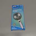 Lakei Magnifying Glass 10X Handheld Reading Magnifying Glass, 90mm Shatter Resistant Lens, Non-Slip Rubber Handle, Suitable for Elderly Reading, Natural Exploration and Science Hobby(Black)