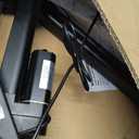 FORGING MOUNT Electric Ceiling TV Mount with Remote, Off-Center VESA Design for 37-86 inch TVs, Holds 110 lbs, VESA 600x600, Heavy Duty Motorized TV Ceiling Mount Flip Down Fits Flat & Pitched Roof