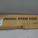 Window Visors Rain Guards Compatible with 2021-2026 Jeep Grand Cherokee L, Out-Channel Side Window Wind Deflectors Vent Shades Accessories, Dark Smoke 4 Pcs, 2022 2023 2024 2025