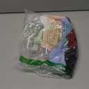 Hair Bows for Women & Girls: Big Bow Clips with Ribbons - Bow-Knot Clips for Thick & Thin Hair, Nonslip Claw Clips, 5 PCS (Black, blue, white, pink, red)