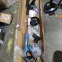 Cordless Weed Wacker Compatible with Makita 18V Battery,6-inch Electric Grass Trimmer with 3 Types Blades,Battery Powered Weed Eater for Garden Yard and Lawn Care (Navy blue)