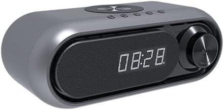 Digital Alarm Clock Radio with Wireless Changer