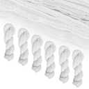 6 Pack Cheese Cloth Table Runners, 10 Foot Cheesecloth Table Runner Boho, Cheesecloth Table Runner 35x120, White Cheesecloth Table Runner, White Table Runners, Wedding Arch Draping Fabric - Missing One