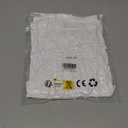 Aoliks Biker Shorts Women with Pockets - 8" High Waisted Tummy Control Running Workout Spandex Gym Volleyball Yoga Shorts (XX-Large, 1 White)