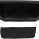 Car Center Console Dashboard Organizer, ABS Behind Screen Storage Box Tray with Anti Slip Pad for 2021 2022 2023 2024