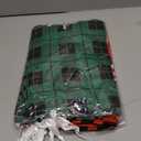 Windyun 16 Pcs Christmas Drawstring Bags Bulk Large Xmas Buffalo Plaid Drawstring Cloth Gift Bags 12 x 16 Inch Gift Wrapping Storage Sack for Party Favor (Red, Black, Green Buffalo Plaid)