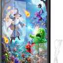LYAYAN LED Backlit Light Box Frame for Movie Posters, 24 x 36 in, Black