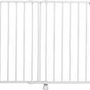 Regalo Top of Stairs Metal Pet Gate with Banister Kit, 2" L X 43" W X 30.5" H