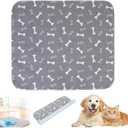 Puppy Pads with Pheromones, Washable Puppy Pee Pads for Dogs Reusable Puppy Pads for Dogs and Cats - Leak & Odor Proof, Non-Slip Base Training Pads for Home & Travel(with Pet Hair Removal Gloves)