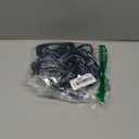 Dog Harness and Leash Set, XS No Pull Adjustable Puppy Harness with Multifunction Denim Blue Dog Leash and Collar, Soft No Choke Escape Proof Pet Harness Vest for Small Dogs and Cats (Denim Blue, XS) (XS(4.5-11lb))