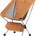 Naturehike YL08 Ultralight Camping Chair, 2.12 LBS Portable Backpacking Chair with Storage Bag & Anti-Sinking Feet, Lightweight Compact Collapsible Camp Chair (Standard, Yellow)