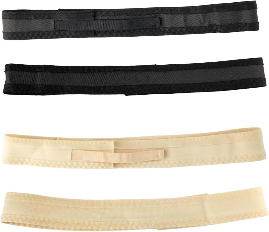 8-Pack 2-Color Hat Size Tape - Reducer Liner Bands (20x1.2inch) for Hats, Caps, Sewing, and Crafts