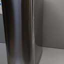 Glad Slim Trash Can with Clorox Odor Protection - Narrow Kitchen Garbage Bin with Soft Close Lid, Step On Foot Pedal and Waste Bag Roll Holder, All Stainless, 45 Liter