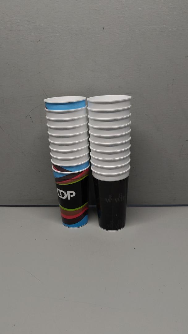 Lightweight Plastic Cups Mix (Pack Of 20)