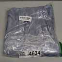 decorUhome Faux Fur Christmas Throw Pillow Covers 20x20 Set of 2, Decorative Soft Plush Striped Neutral Couch Euro Pillow Covers with Velvet Back for Sofa, Bed, Living Room Home Decor, Grey Blue