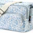 Large Crossbody Bags For Women, RFID, 3 Zipper Pockets, Wide Strap, For Travel, Commute