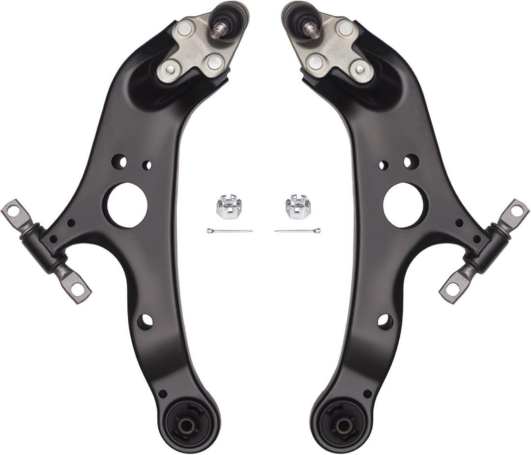 Left Right Front Lower Control Arm and Ball Joint Assembly Compatible With 2011 12 13 14 15 16 17 18 2019 To-yota Sienna 2PCS AUQDD K622035 K620036 Driver And Passenger Side Professional Suspension