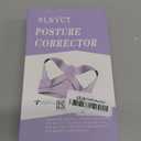 Posture Corrector For Women, Adjustable Back Brace For Posture, Back Posture Corrector Providing Pain Relief From Lumbar, Neck, Shoulder, And Clavicle, Back (S/M Upper Waist 25-36 Inch) (Purple)