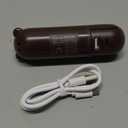 JISULIFE Handheld Mini Fan, 3 IN 1 USB Rechargeable Portable Fan [12-19 Working Hours] with Power Bank, Flashlight, Pocket Design for Travel/Summer/Concerts/Lash, Gifts for Women (Brown)